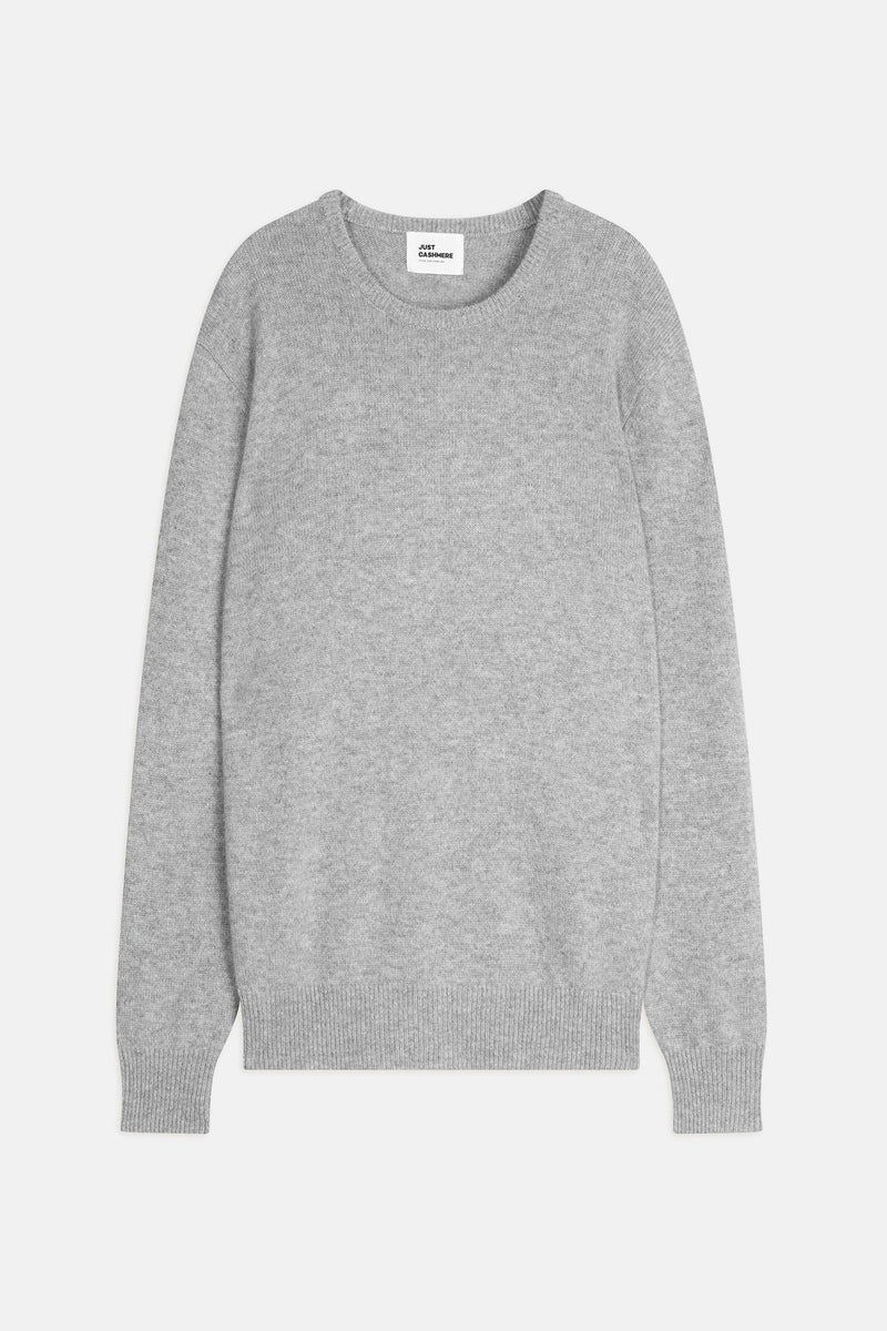 Pull Col Rond 4 Fils - Gabin - Nuage Chiné