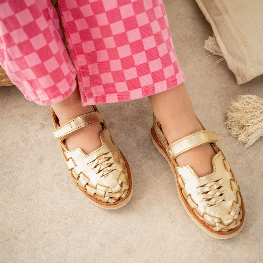 Huaraches Gabriella - Champagne