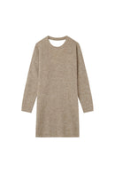 Gaelle Short Dress - Beige