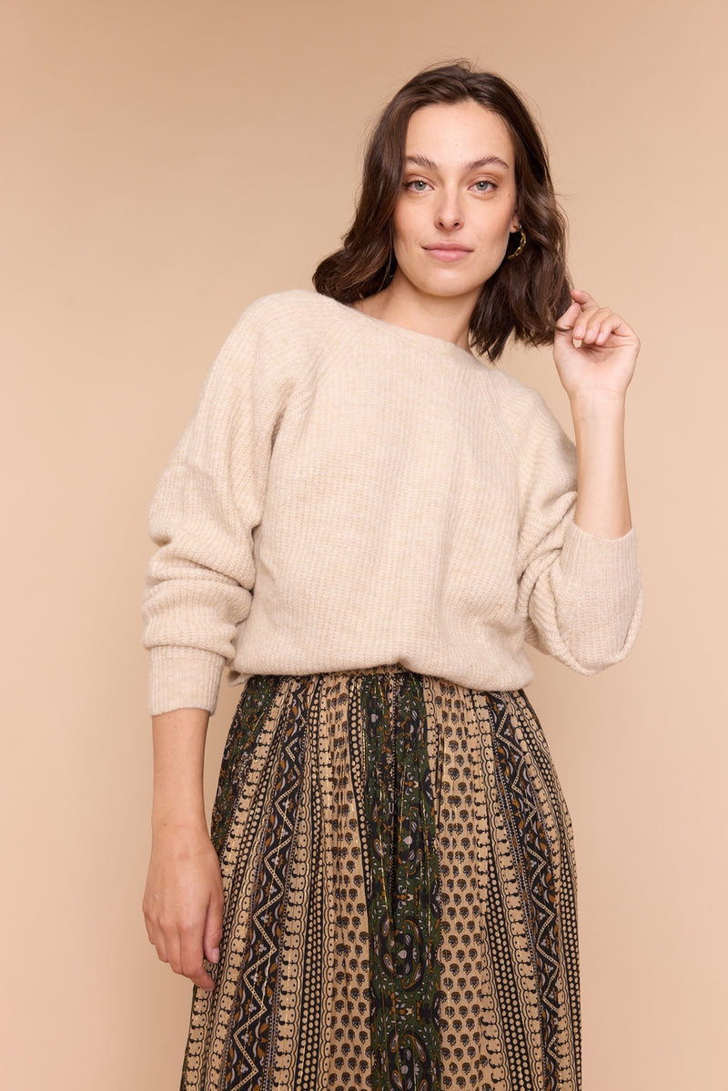 Pull Gaette - Ecru