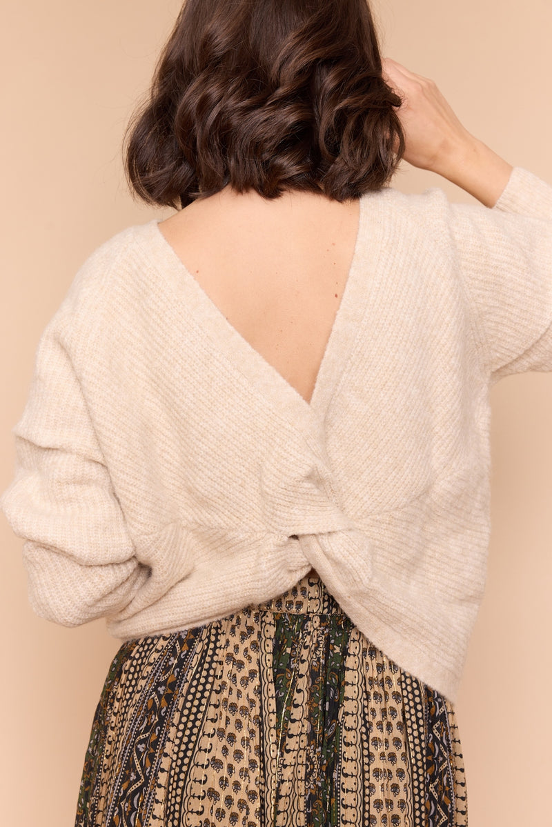 Pull Gaette - Ecru