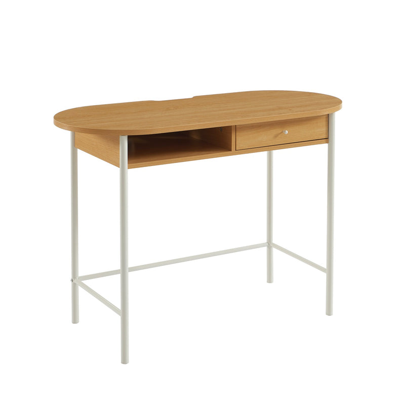 Bureau - Gaia - Effet Chêne & Blanc