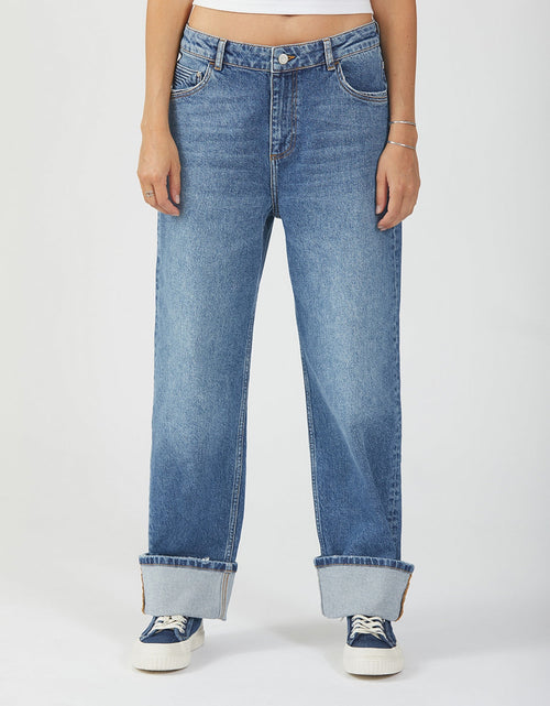 Jean Loose Straight Gaia - Dnm V-378 - Femme