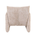 Galatea - Poltrona fissa a 1 posto - Tessuto - Beige