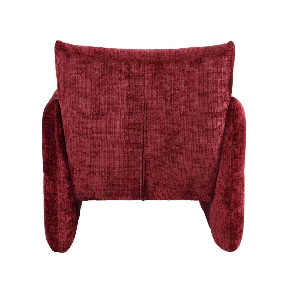 Galatea - Poltrona fissa a 1 posto - Tessuto - Rosso