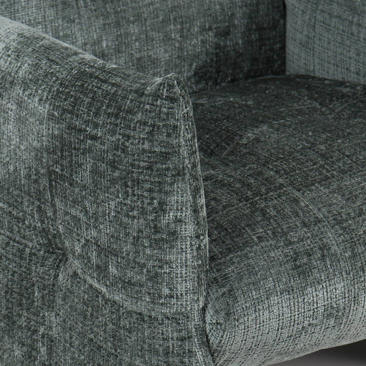 Galatea - Poltrona fissa a 1 posto - Tessuto - Verde