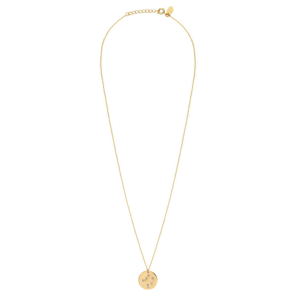 Golden Galaxy Libra Necklace