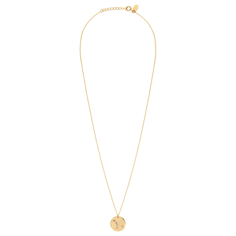 Collier Doré Galaxie Cancer