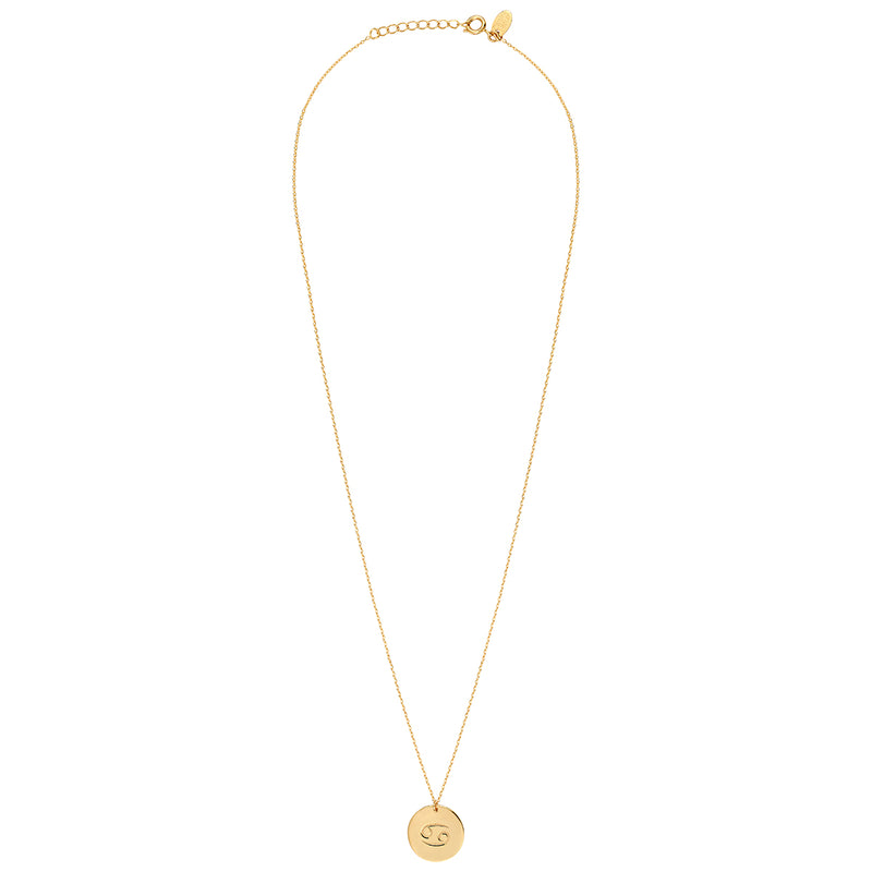 Collier Doré Galaxie Cancer