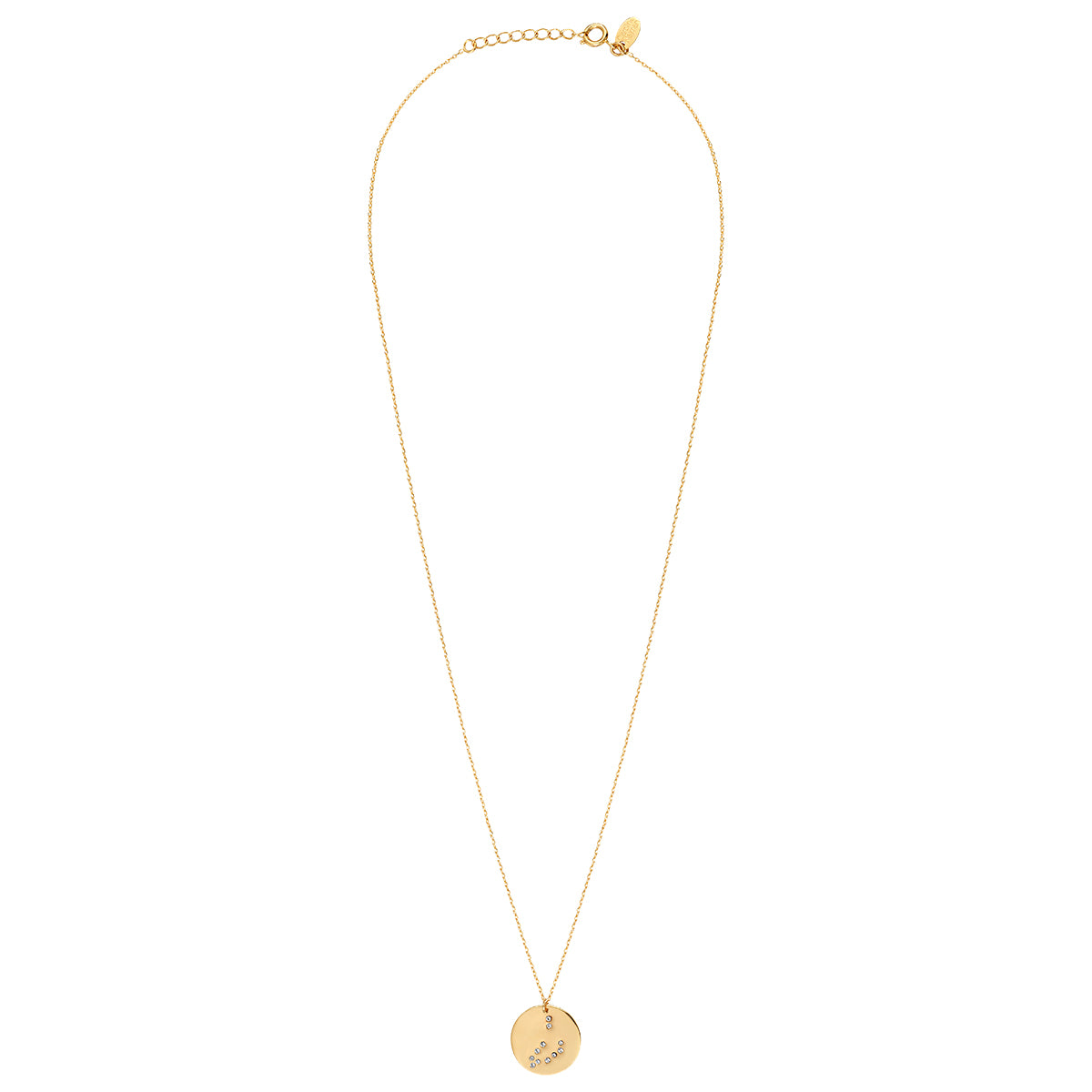 Collier Doré Galaxie Capricorne