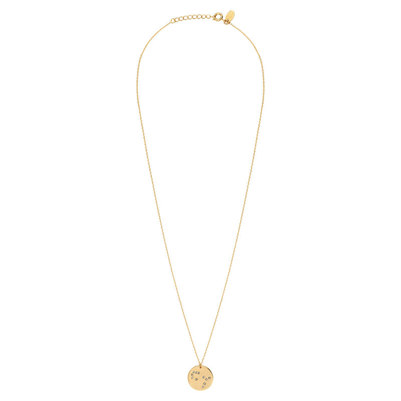 Collier Doré Galaxie Gemeaux