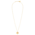 Collar de pez galaxia dorado