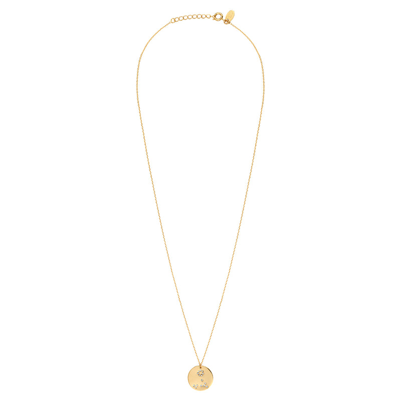 Collier Doré Galaxie Poisson