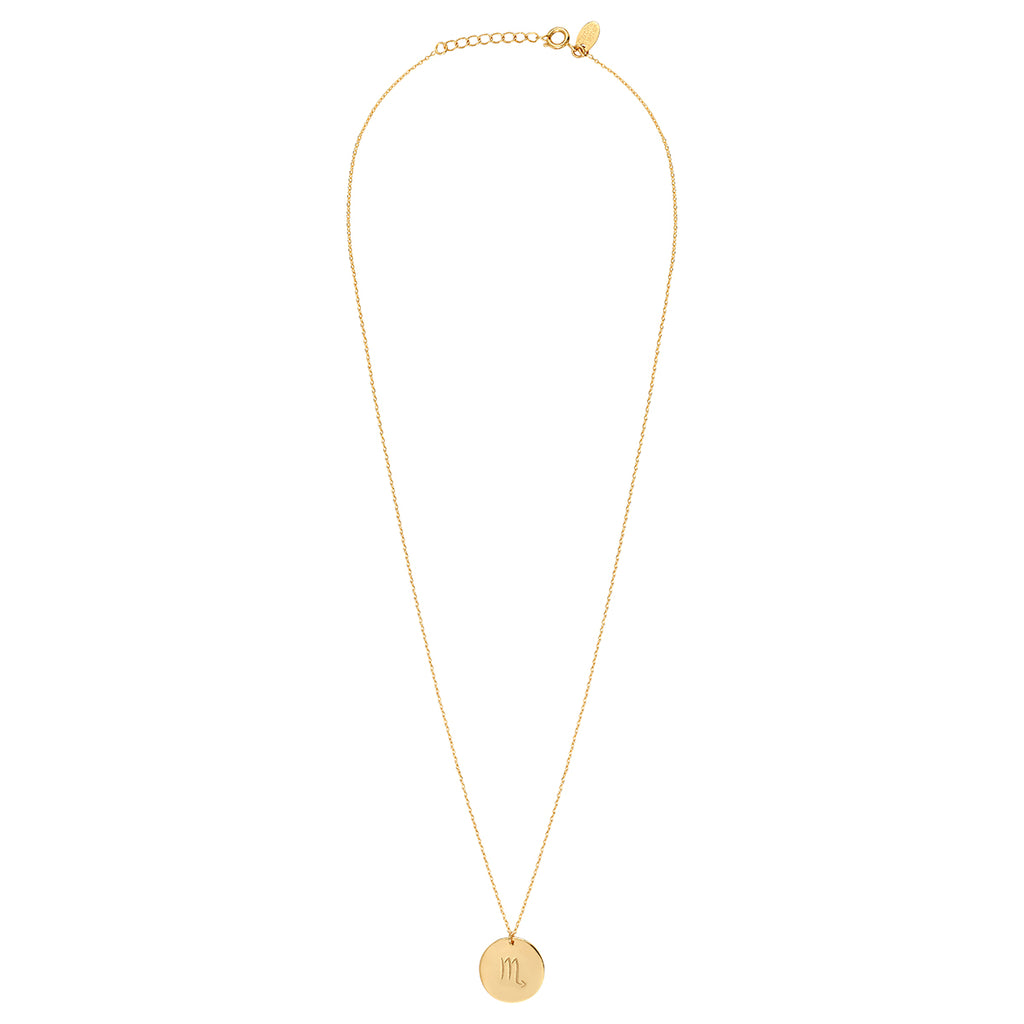 Collier Doré Galaxie Scorpion