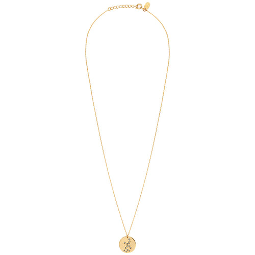 Collier Doré Galaxie Vierge