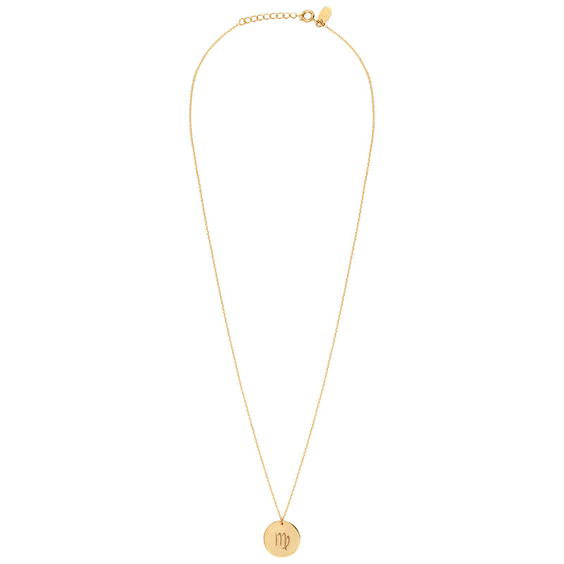 Collier Doré Galaxie Vierge