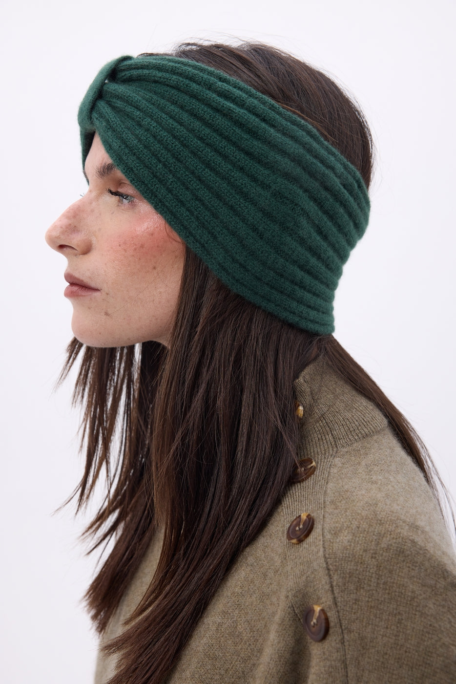 Gala Headband - Bottle Green - Women