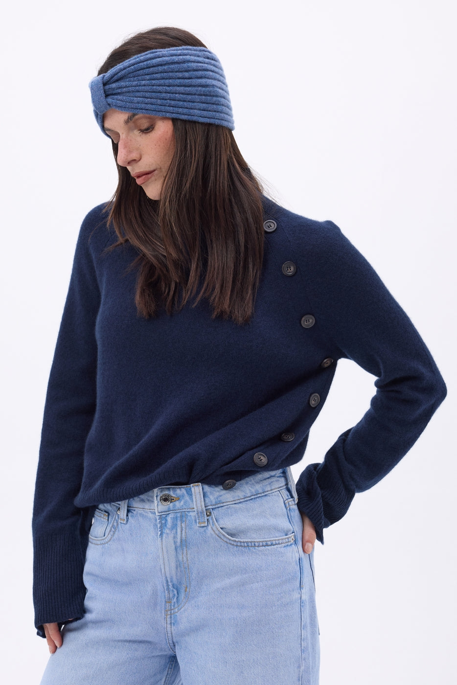 Bandeau Gala - Bleu Jean - Femme