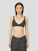 Soutien-Gorge Gala En Tricot Argent Constellation