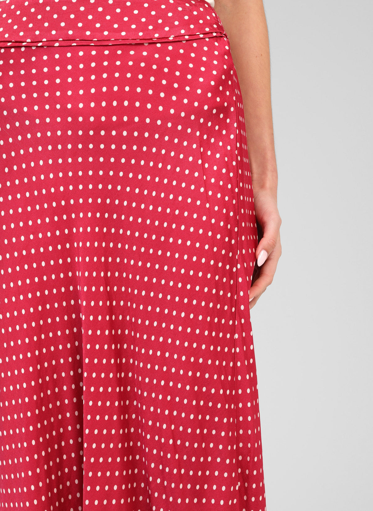 Jupe Midi Galice Doriva Framboise