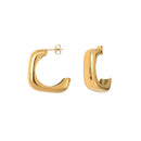 Pendientes Aros Galit Dorados Modelo Grande