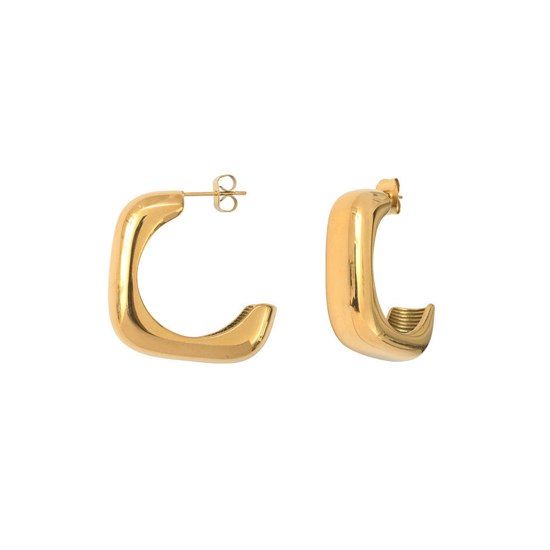 Pendientes Aros Galit Dorados Modelo Grande