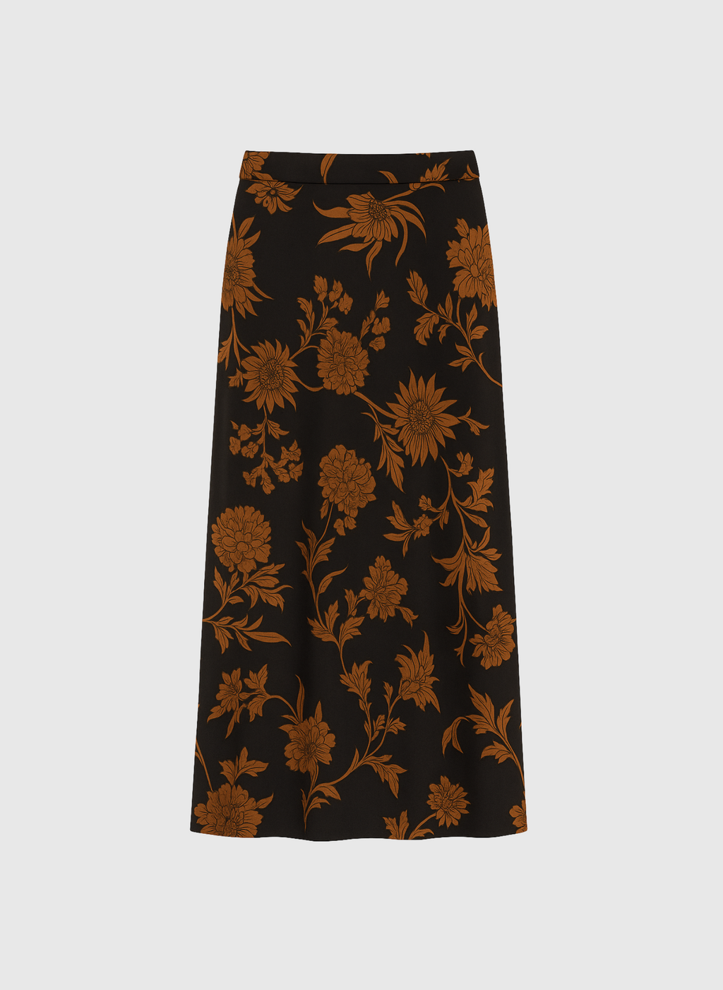 Jupe Midi Gania Floflo Caramel