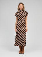 Jupe Midi Gania Velia Camel