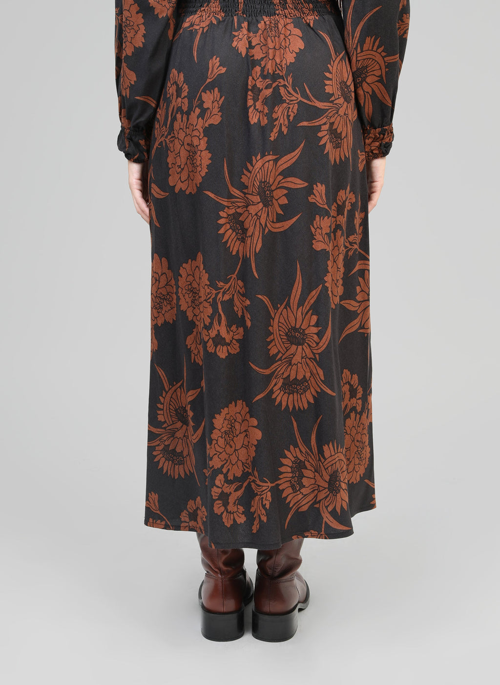 Jupe Midi Gania Floflo Caramel