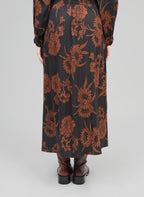 Jupe Midi Gania Floflo Caramel