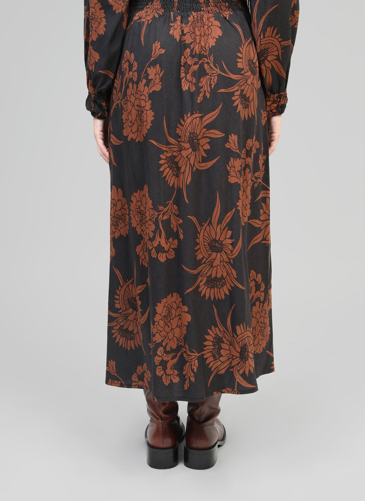 Jupe Midi Gania Floflo Caramel