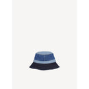 Ganni - Chapeau Patchwork Bucket - Indigo - Femme