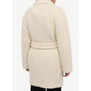 PAP Luxe Selection - Ganni - Wrap Coat - Egret - Women