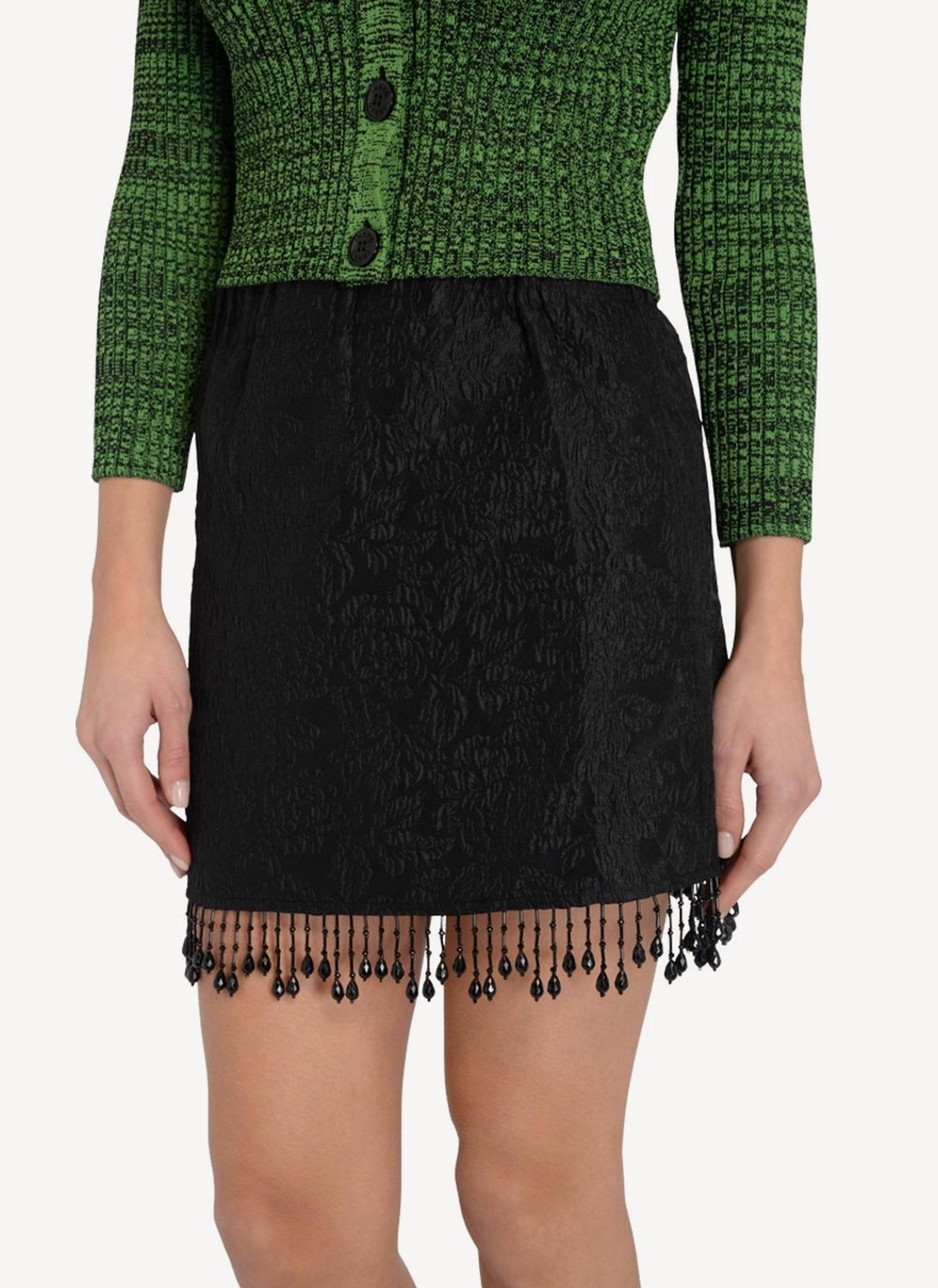 Ganni - Falda - Negro - Mujer