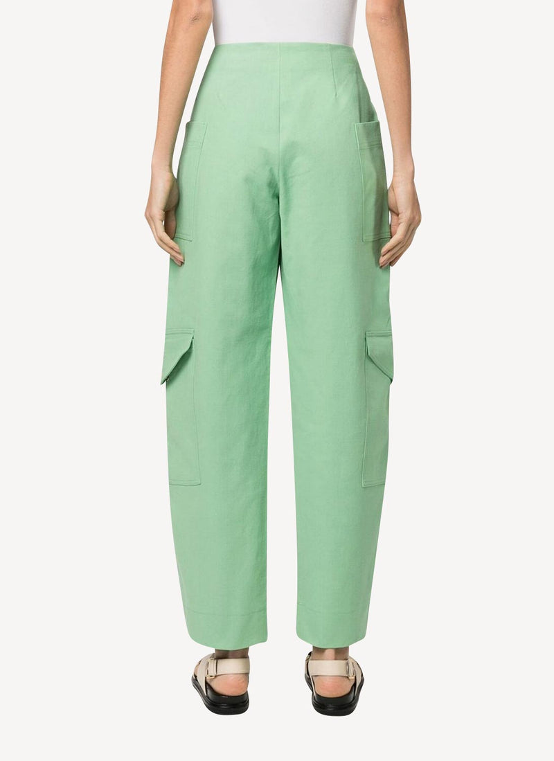 Ganni - Pantalon - Light Green - Femme