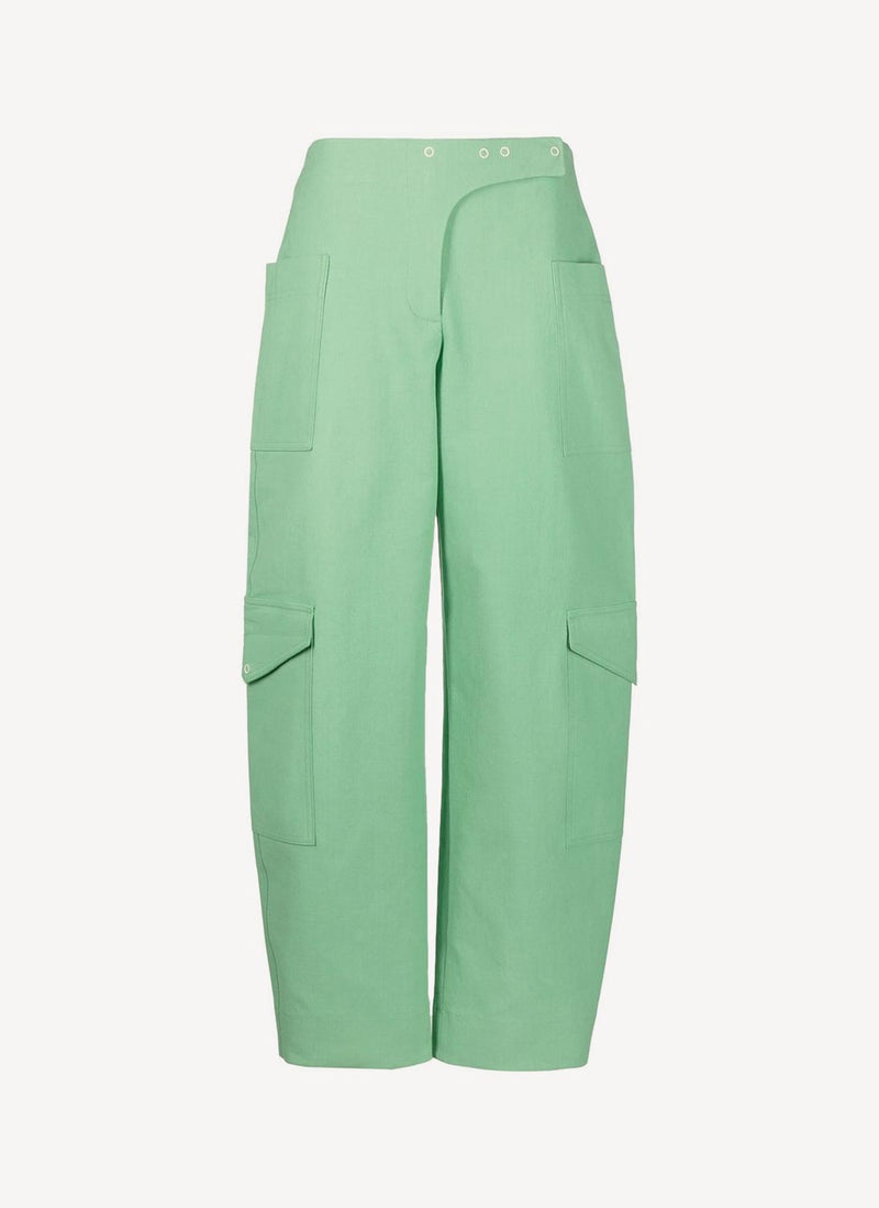 Ganni - Pantalon - Light Green - Femme