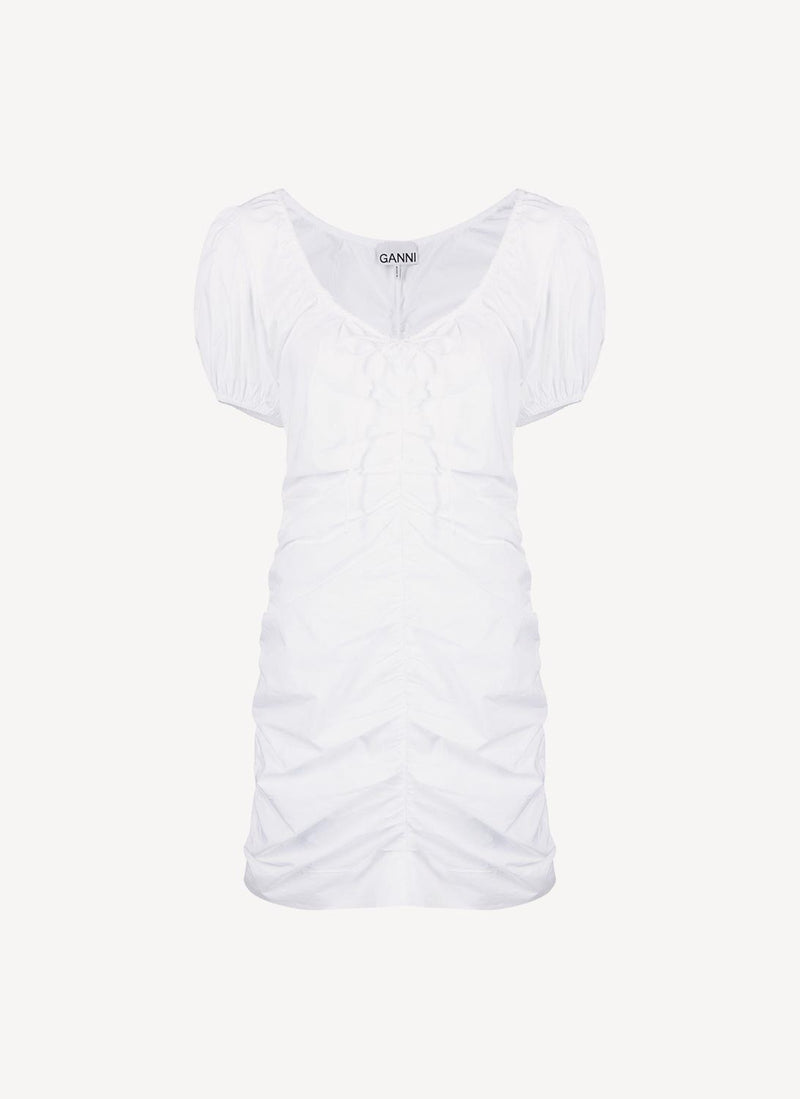 Ganni - Robe - White - Femme