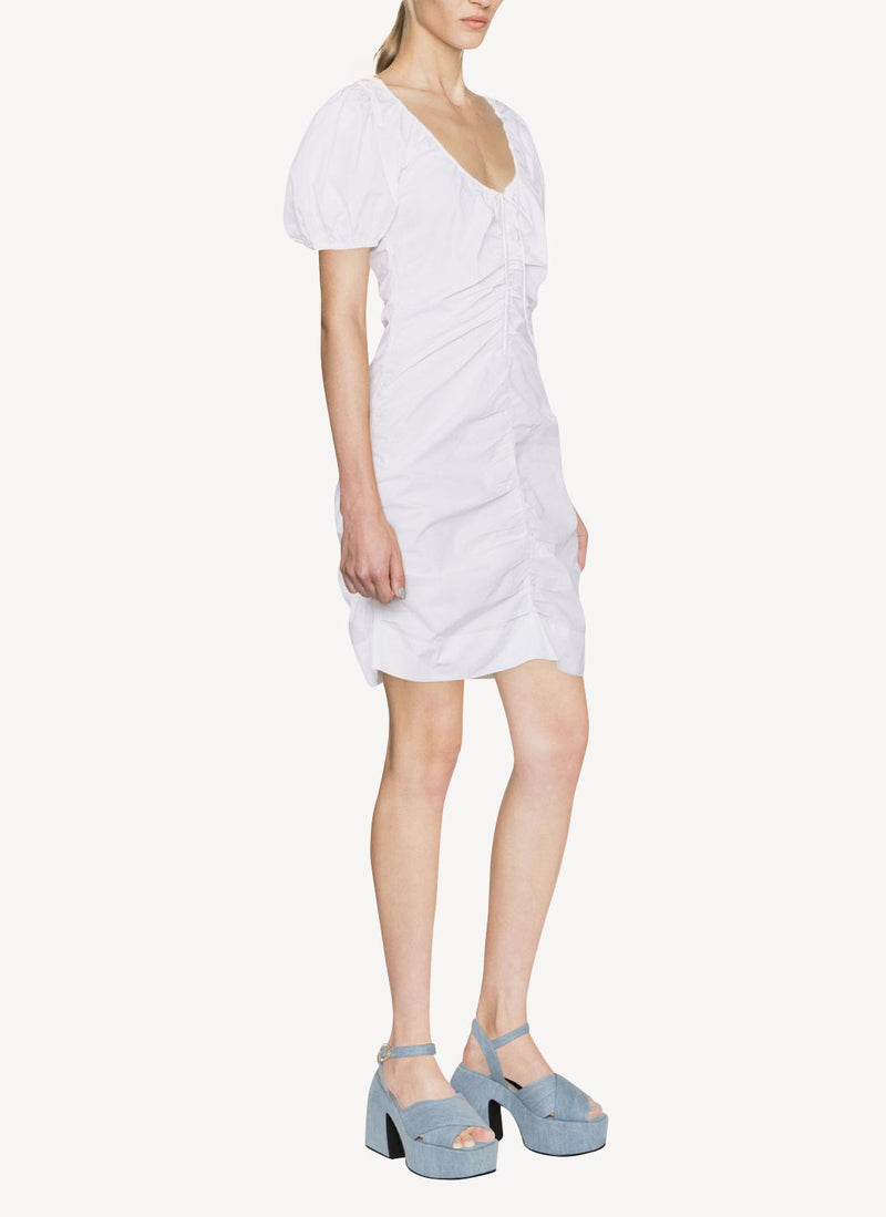 Ganni - Robe - White - Femme