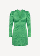 Ganni - Robe - Green - Femme