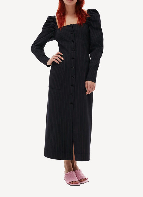 Ganni - Robe - Black - Femme