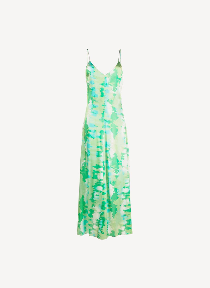 Ganni - Robe - Green - Femme