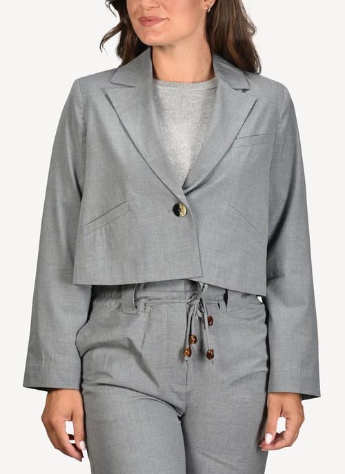 Ganni - Veste - Grey - Femme