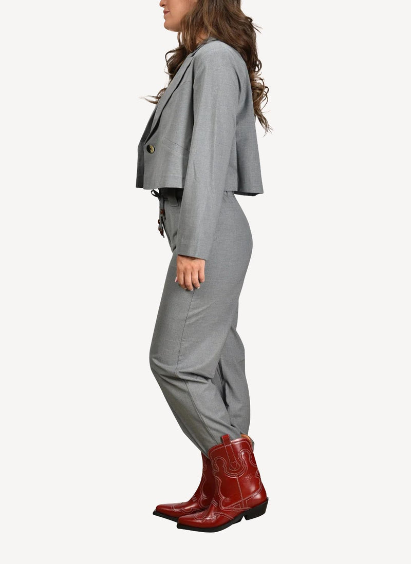 Ganni - Veste - Grey - Femme