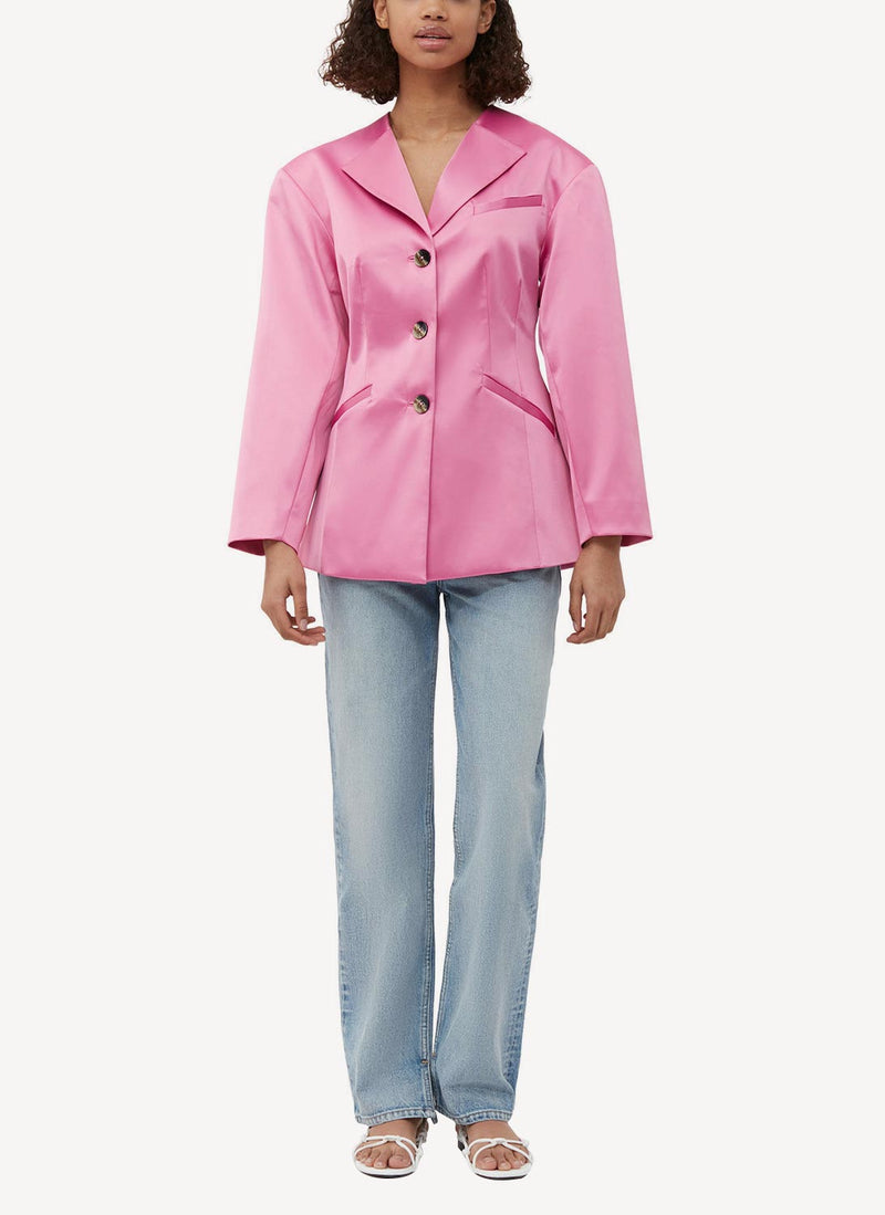 Ganni - Blazer - Pink - Femme