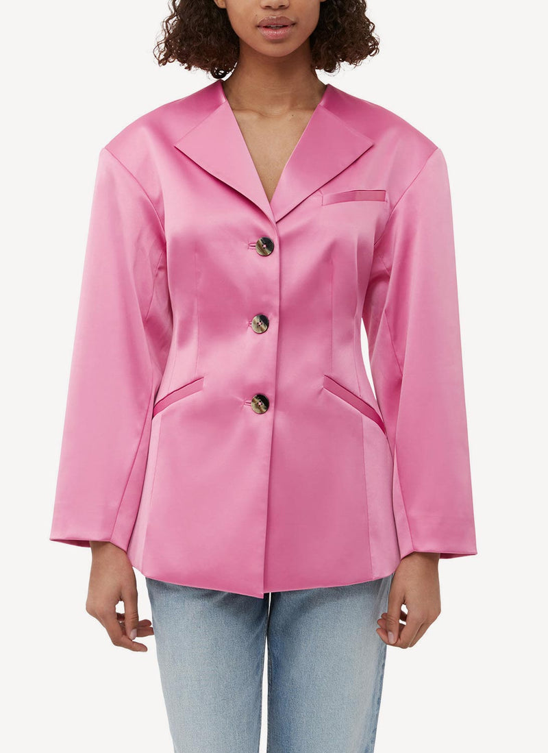 Ganni - Blazer - Pink - Femme