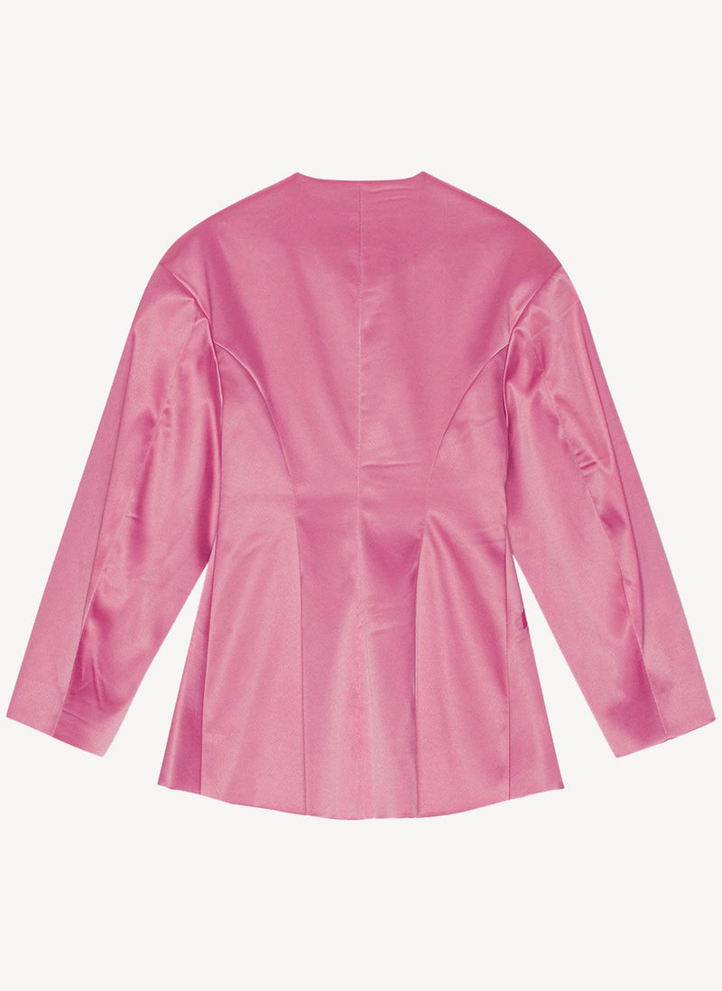 Ganni - Blazer - Pink - Femme