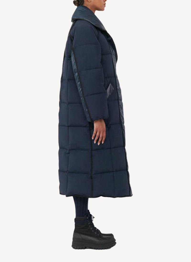 Ganni - Manteau - Dark Blue - Femme