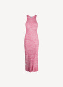 Ganni - Robe - Pink - Femme