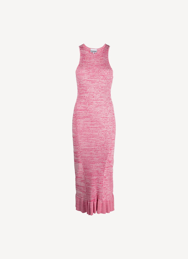 Ganni - Robe - Pink - Femme