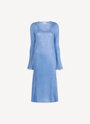 Ganni - Robe - Blue - Femme